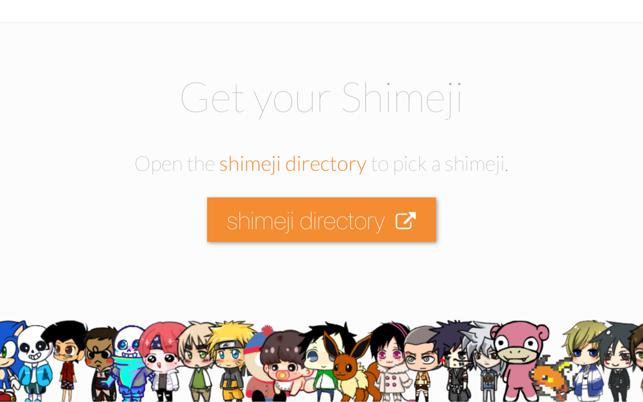Shimeji Browser Extension